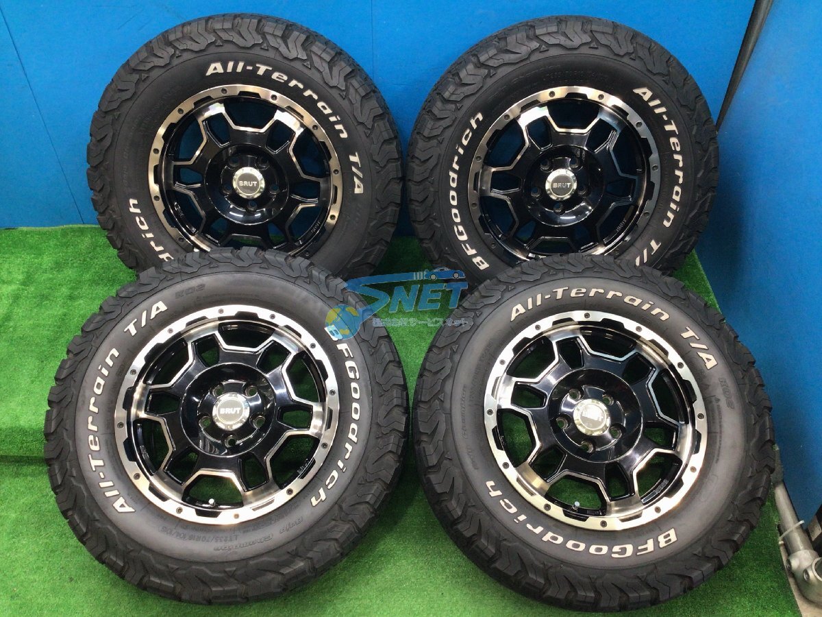 デリカD:5用ハートランド製アルミホイール 16×8J ＋13】＋【BFGoodrich 