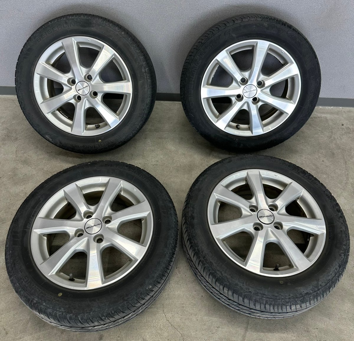 7659】ホンダ シビック モデューロ 純正 18インチ 8J ＋50 PCD114.3