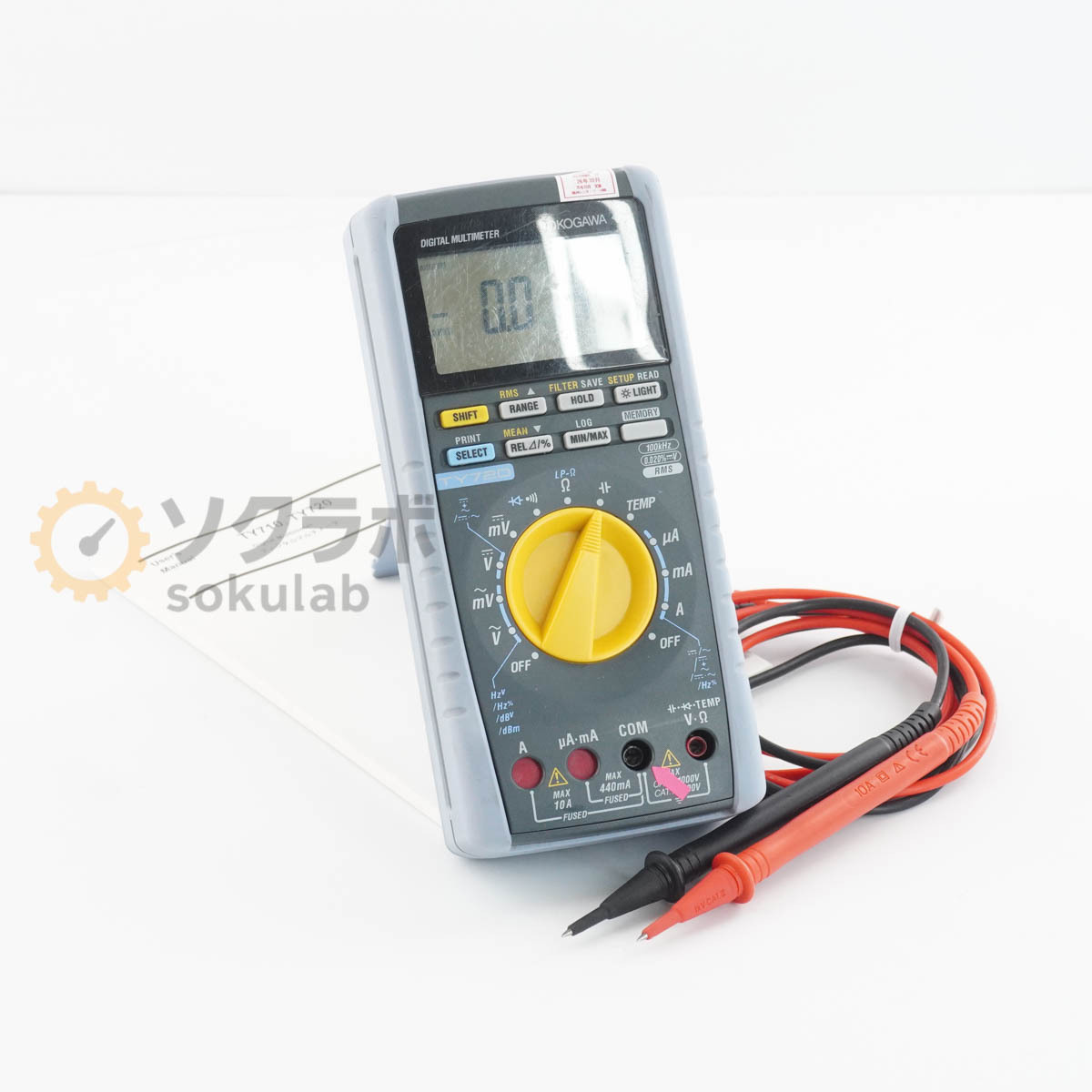 中古 YOKOGAWA 横河 携帯用三相電力計 2042 ワットメーターの落札情報