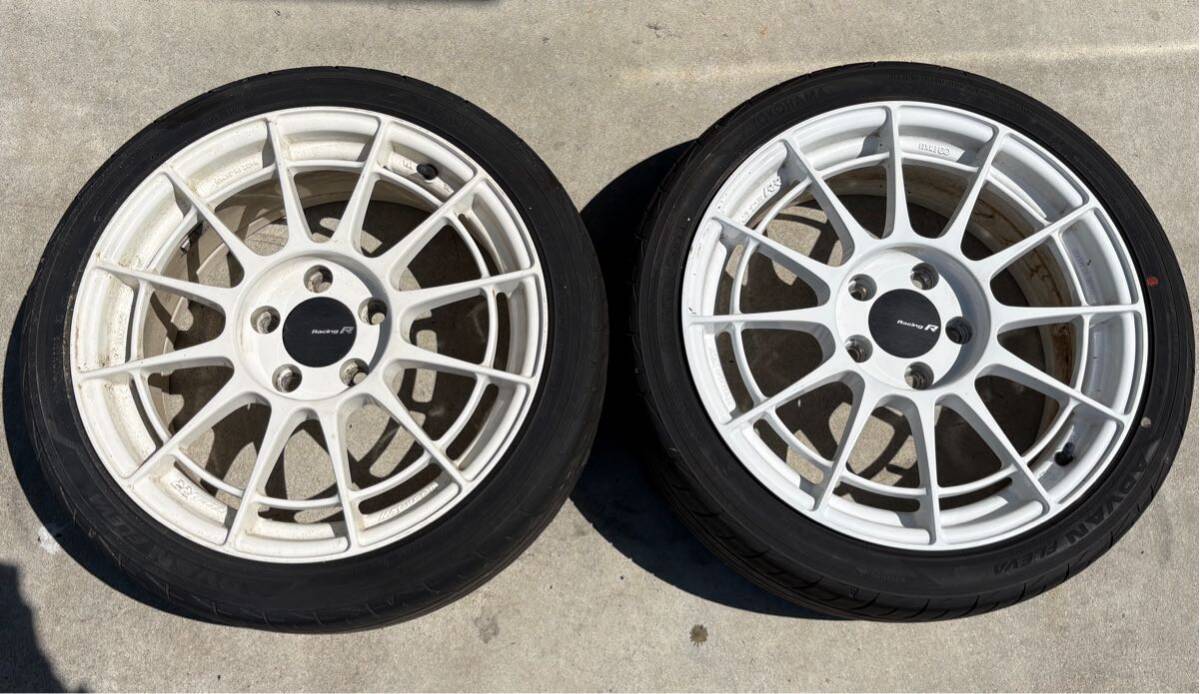 中古】ENKEI エンケイ 7j-14 オフセット30 048 185/55 2本 中古の落札 