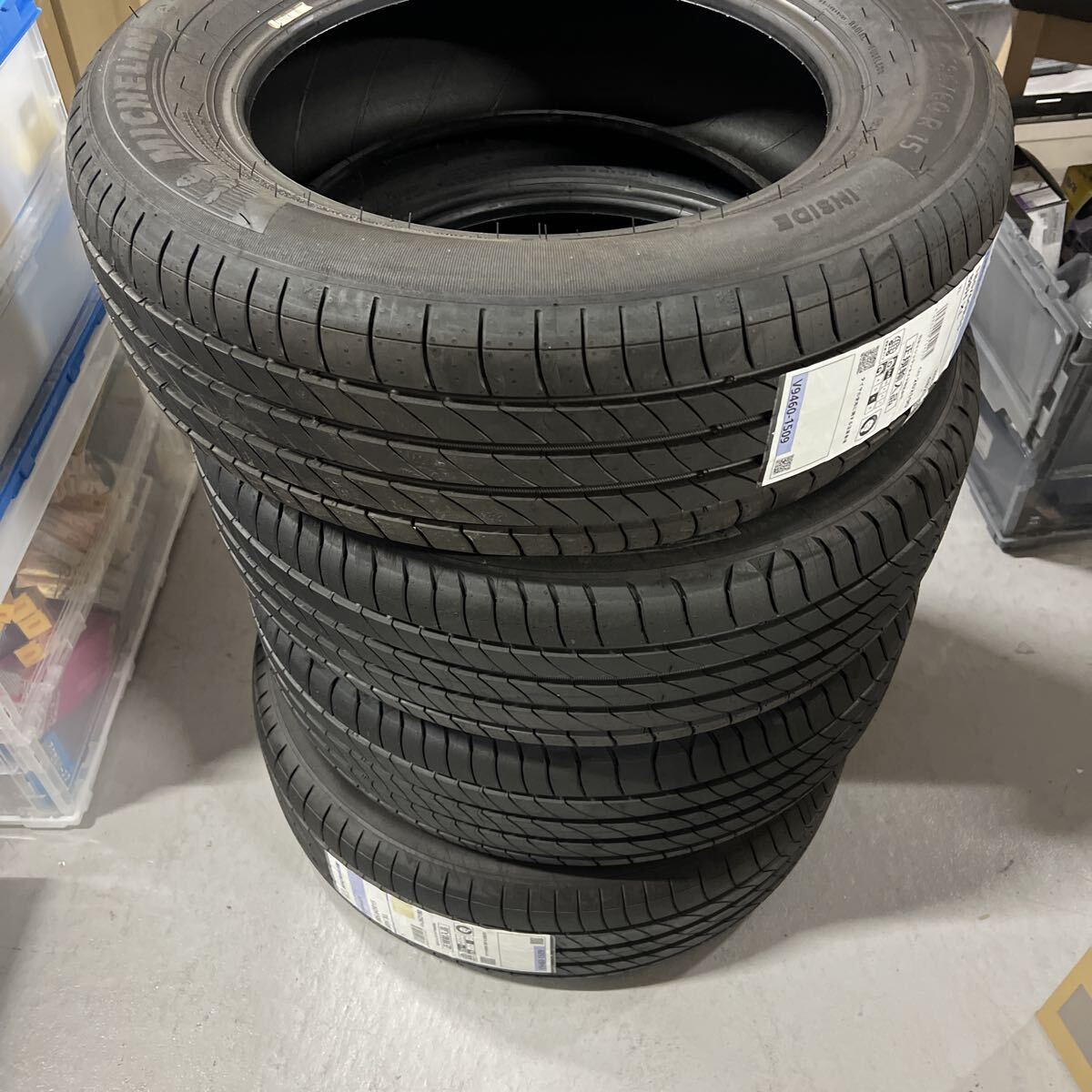 WORK Seeker EX 深リム 4本タイヤセット Michelin pilotsports4 225