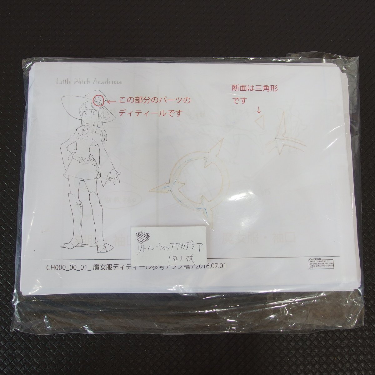 新品】芳垣祐介 原画展 recess ～The Art of Little Witch Academia