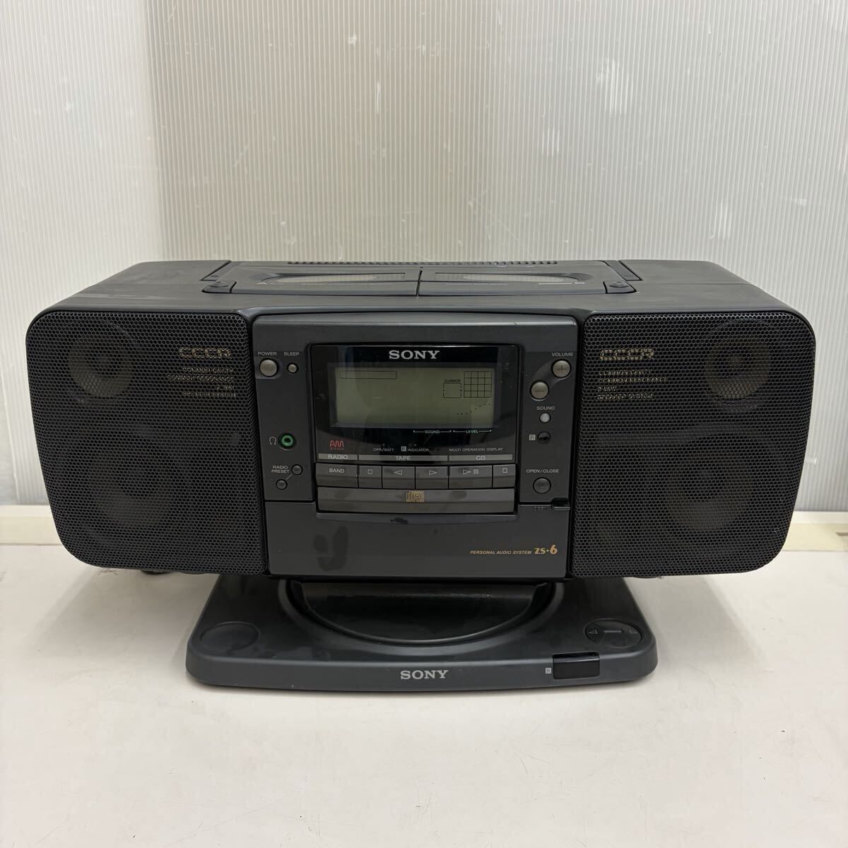 中古】【美品】sony/ソニー☆ソナホーク ZS-7 CDラジカセ☆リモコン