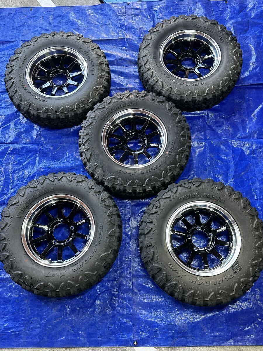 純正アルミ最軽量 リフトアップ ジムニーに ジオランダー MT 7.00R16 