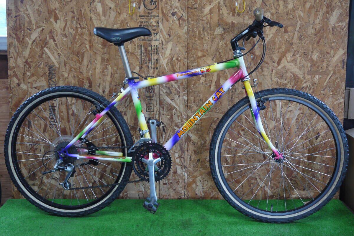 傷や汚れあり】90's Old MTB Panasonic Pics Order パナソニック