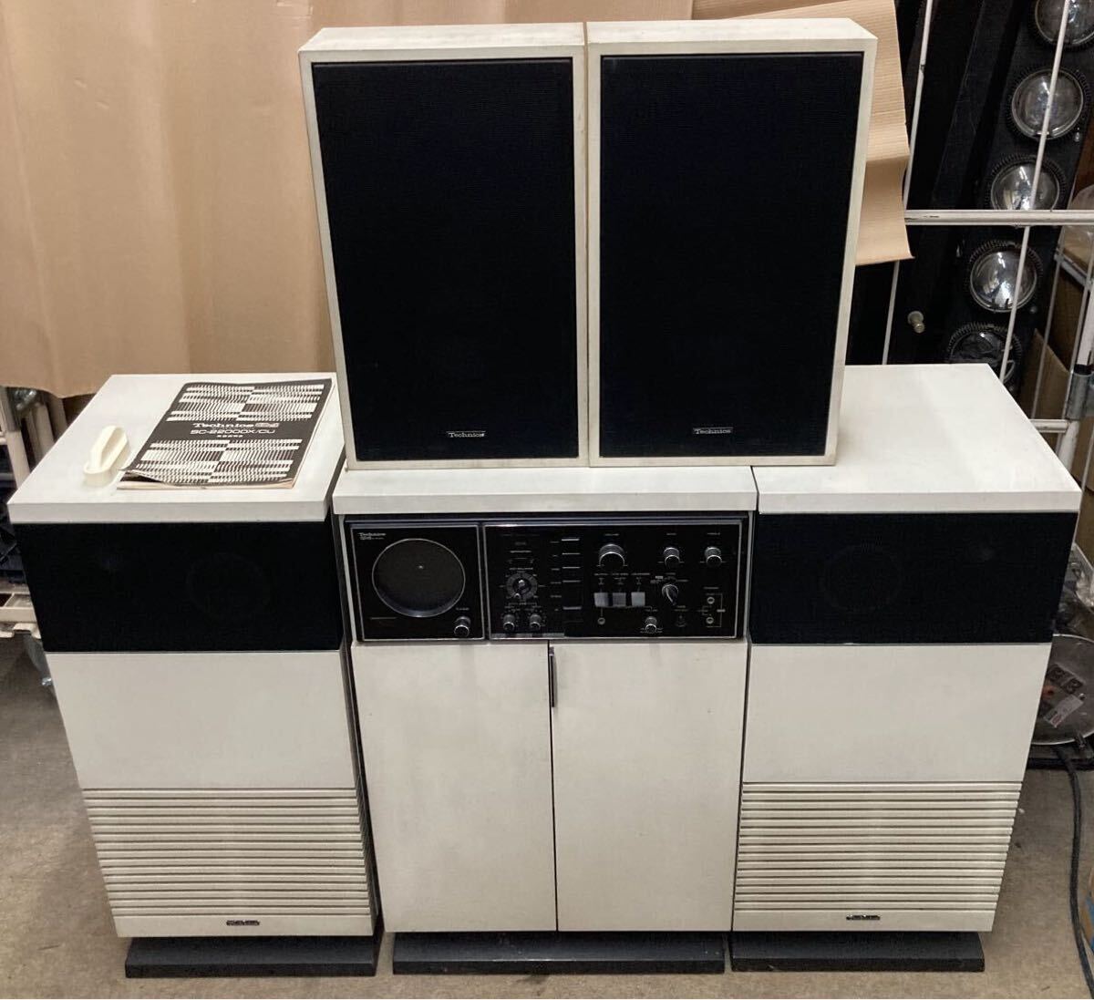 中古】Technics テクニクス 4チャンネル セパレートステレオ SC-2200DX