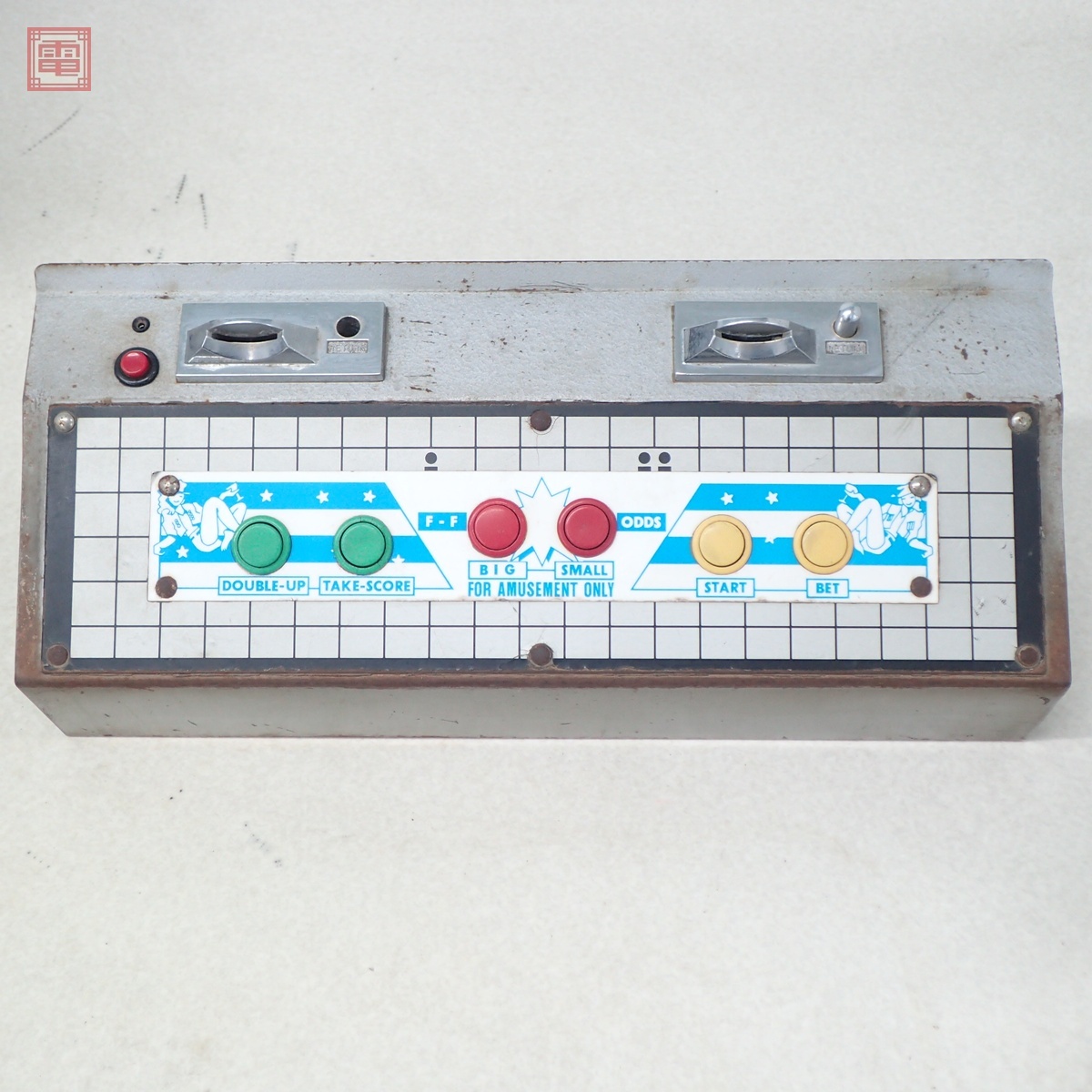 video game lucky lines エイトラインゲーム　当時物　レトロ 中古】1204-1 テーブルゲーム機 昭和レトロ Lucky 8 Lines ラッキー