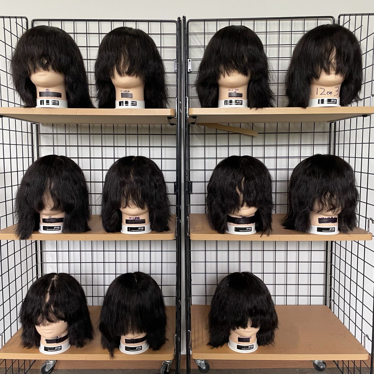 新品】☆未使用品 理美容師 g.D.C カットウィッグ 練習用マネキン 人毛 