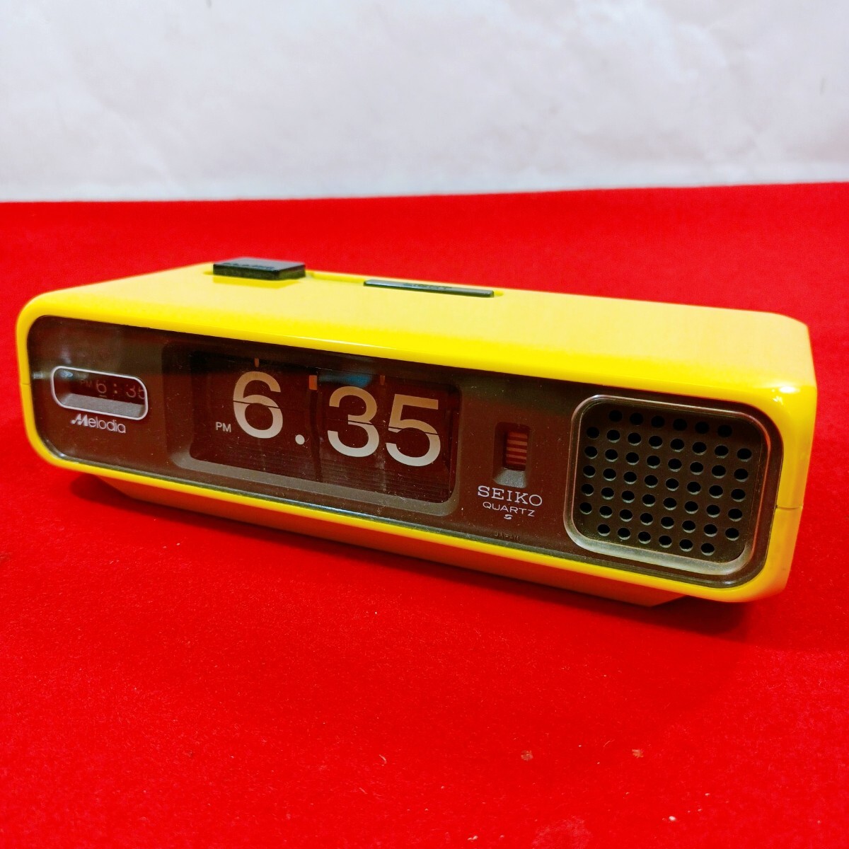 SEIKO　Melodia メロディア　パタパタ時計　昭和レトロ　動作確認済み 中古】昭和レトロ セイコー メロディア パタパタ時計 SEIKO Melodia