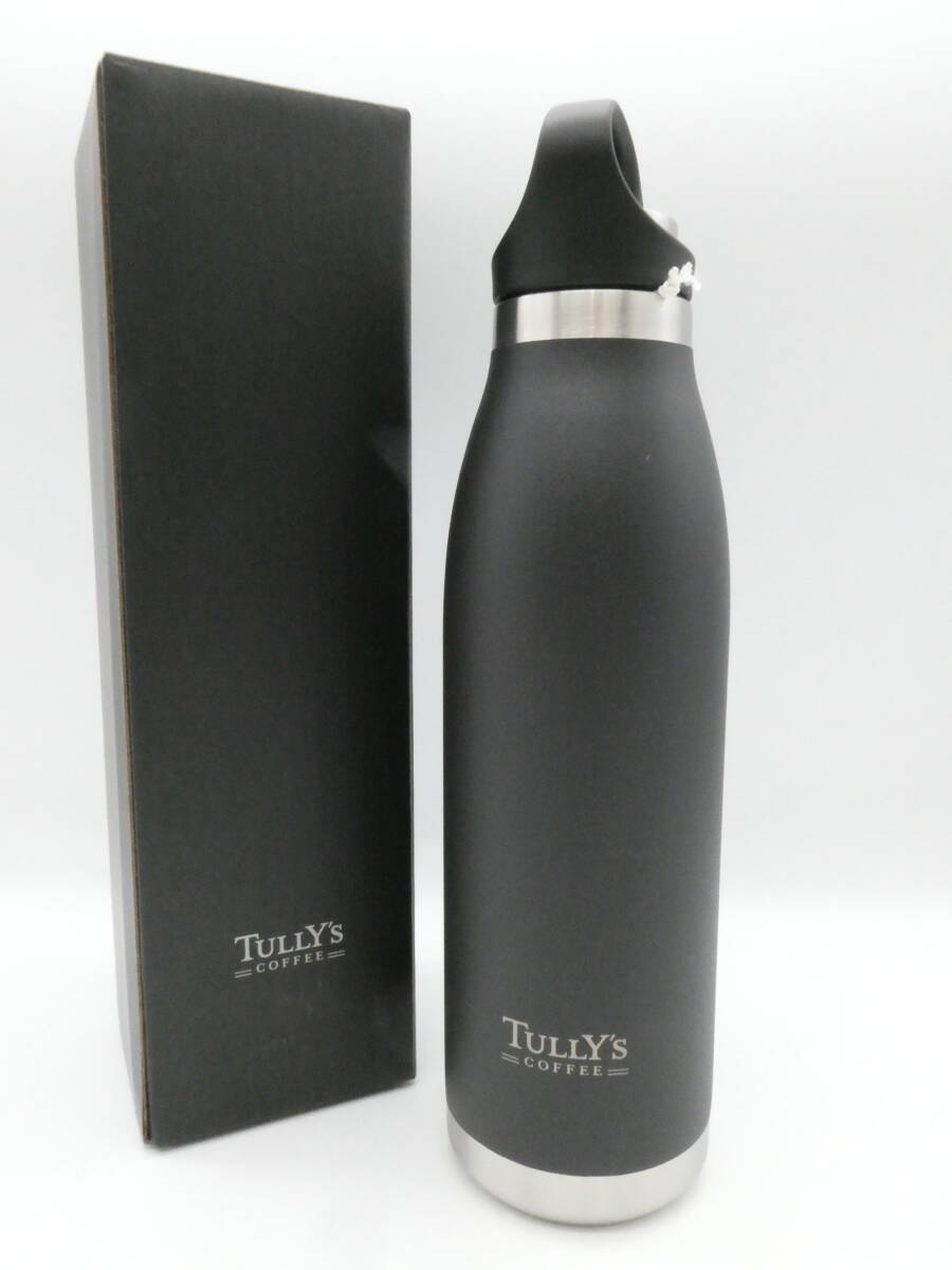 新品】タリーズ☆ステンレスボトル/タンブラー/水筒 500ml☆黒