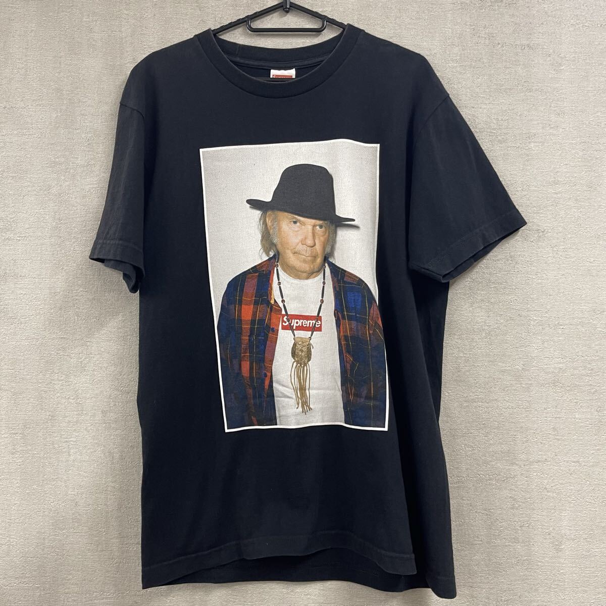 ☆ 木村拓哉 キムタク着 15SS SUPREME シュプリーム Neil Young Tee