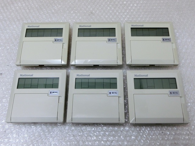 中古】National ナショナル 業務用エアコンリモコン CZ-10RTM 管理番号