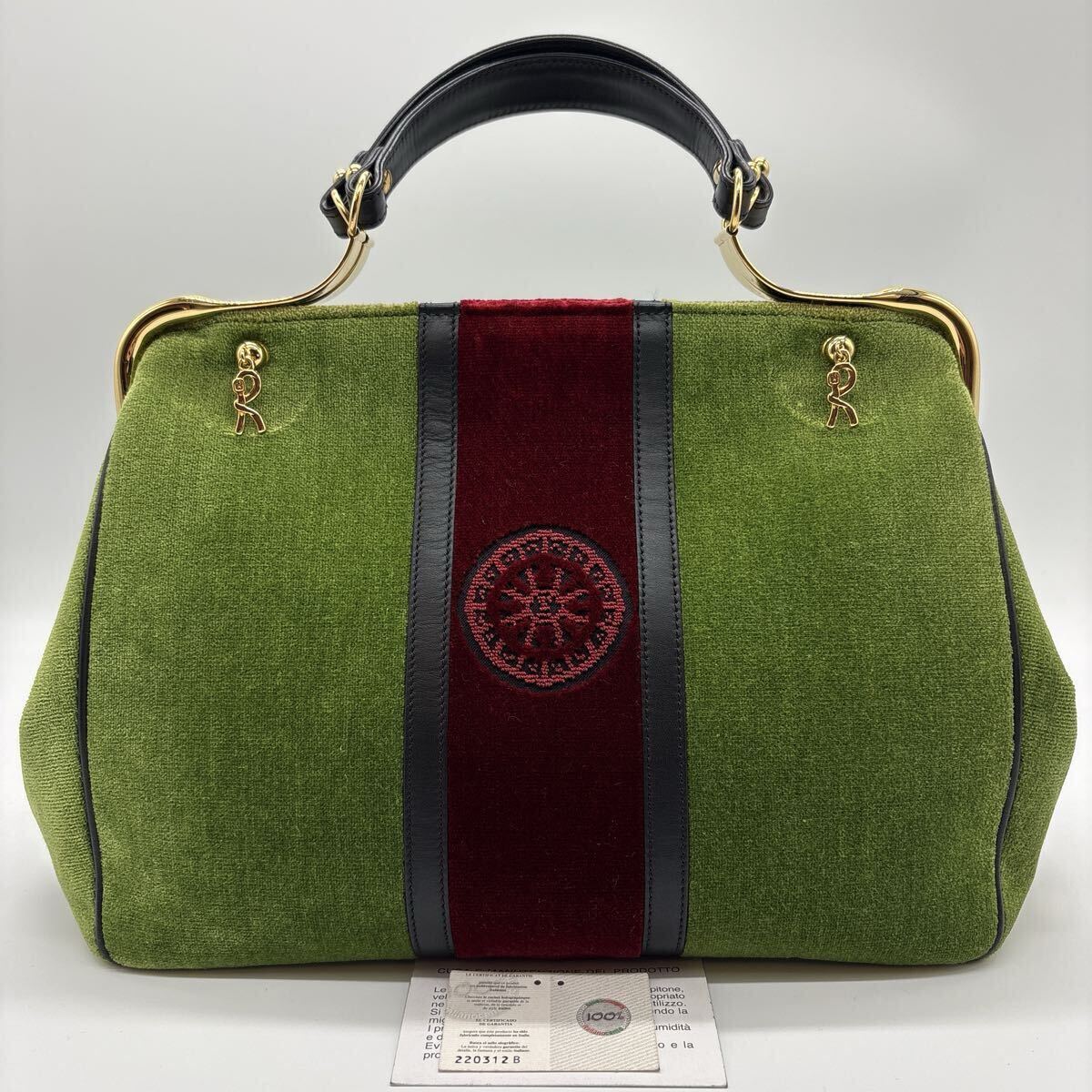 1円 □美品□ Roberta di Camerino ロベルタディカメリーノ バゴンギ 