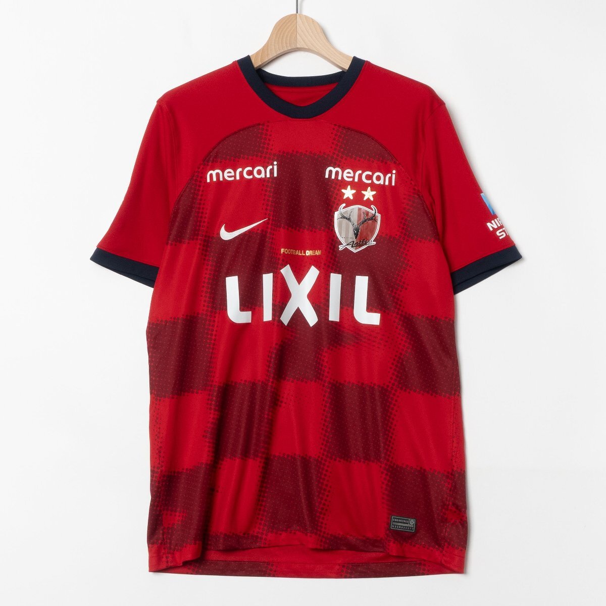 支給品 鹿島アントラーズ 1998年 1999年 アウェイ長袖ユニフォーム NR