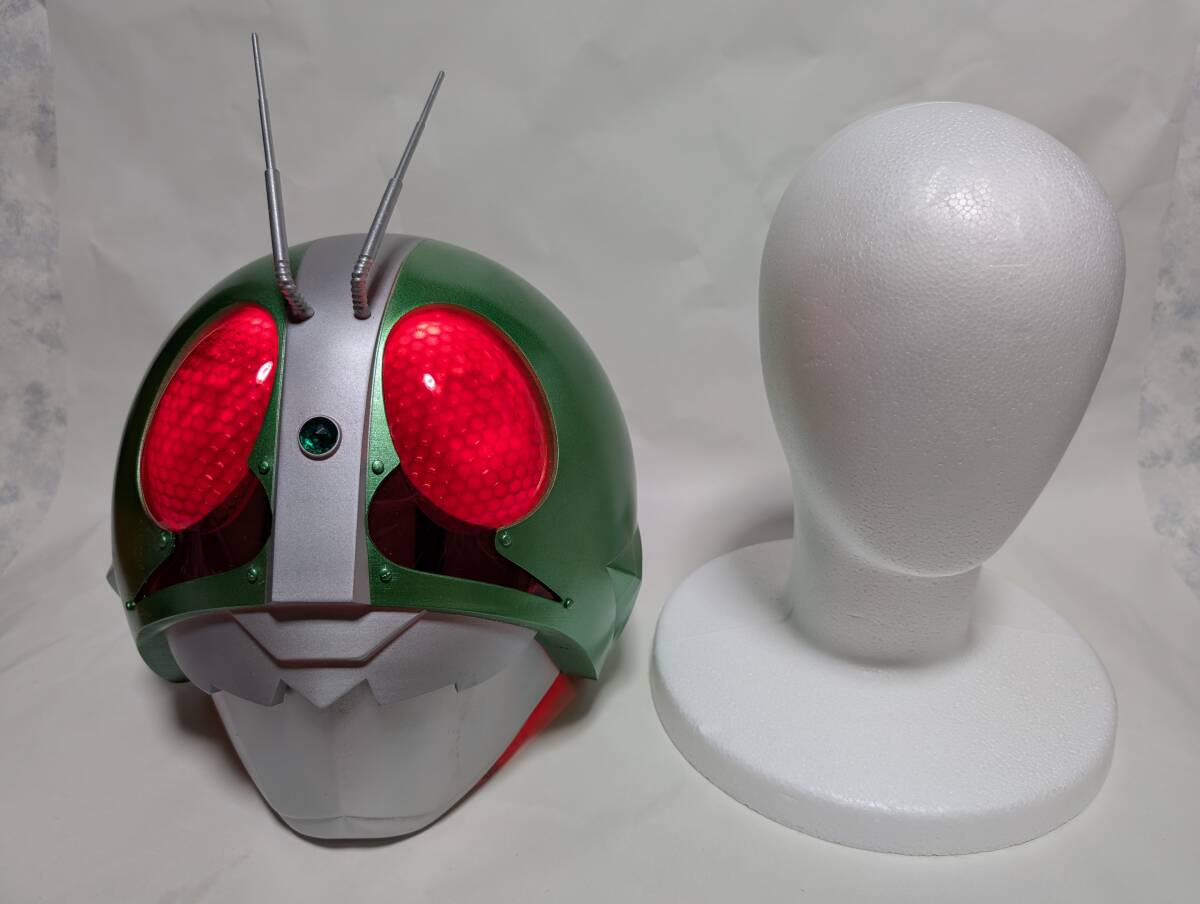 中古】1/1 マスク アトラク 仮面ライダー1号 旧1号 コスプレの落札情報