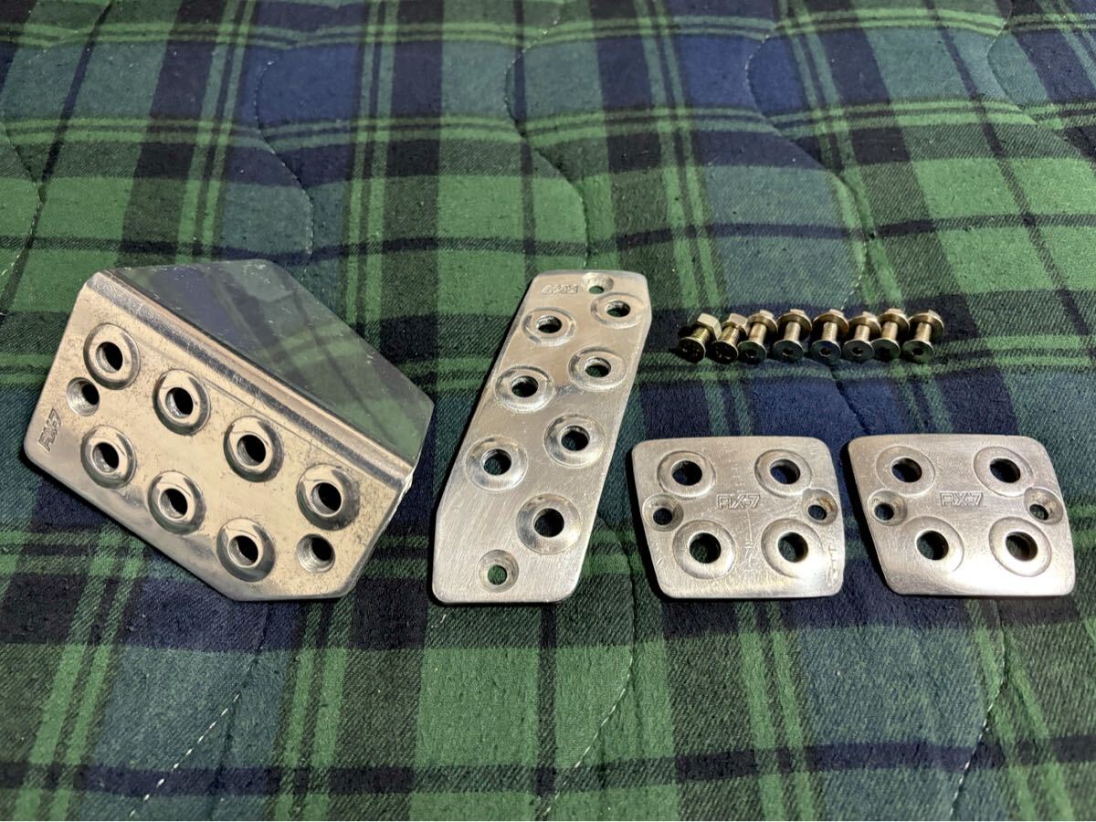シビック EG6 アクセル、クラッチペダル 無限ペダルカバー 中古の落札