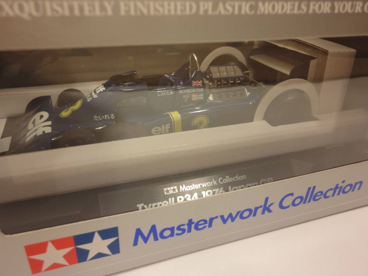 送料無料】タミヤ マスターワークコレクション 1/20 タイレル P34 1976 