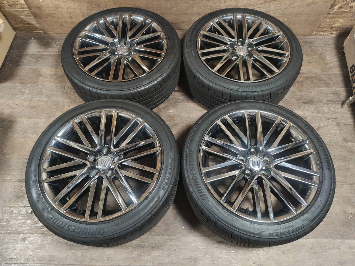 中古】ガリ傷無 超美品 トヨタ 130系 マークX RDS 純正 スパッタリング 