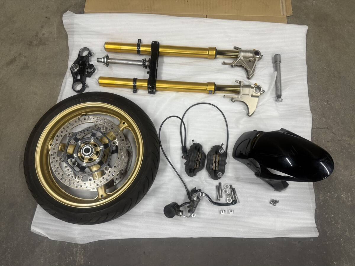 GPZ900R ZRX1100用 オーリンズ FG43 4794-02 正立 フロントフォーク