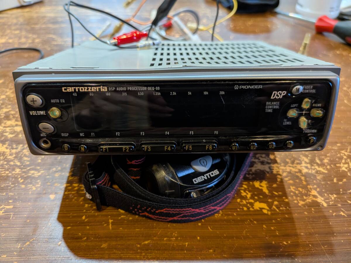 カロッツェリア DEQ-99 オーディオプロセッサー DSP・グライコ 中古の