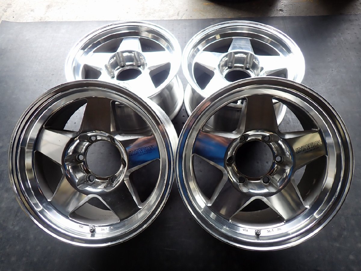 RAGUNA d-force akro 4本セット 中古】RAGUNA ラグナ D-FORCE Akro 16インチ ホイール 4本