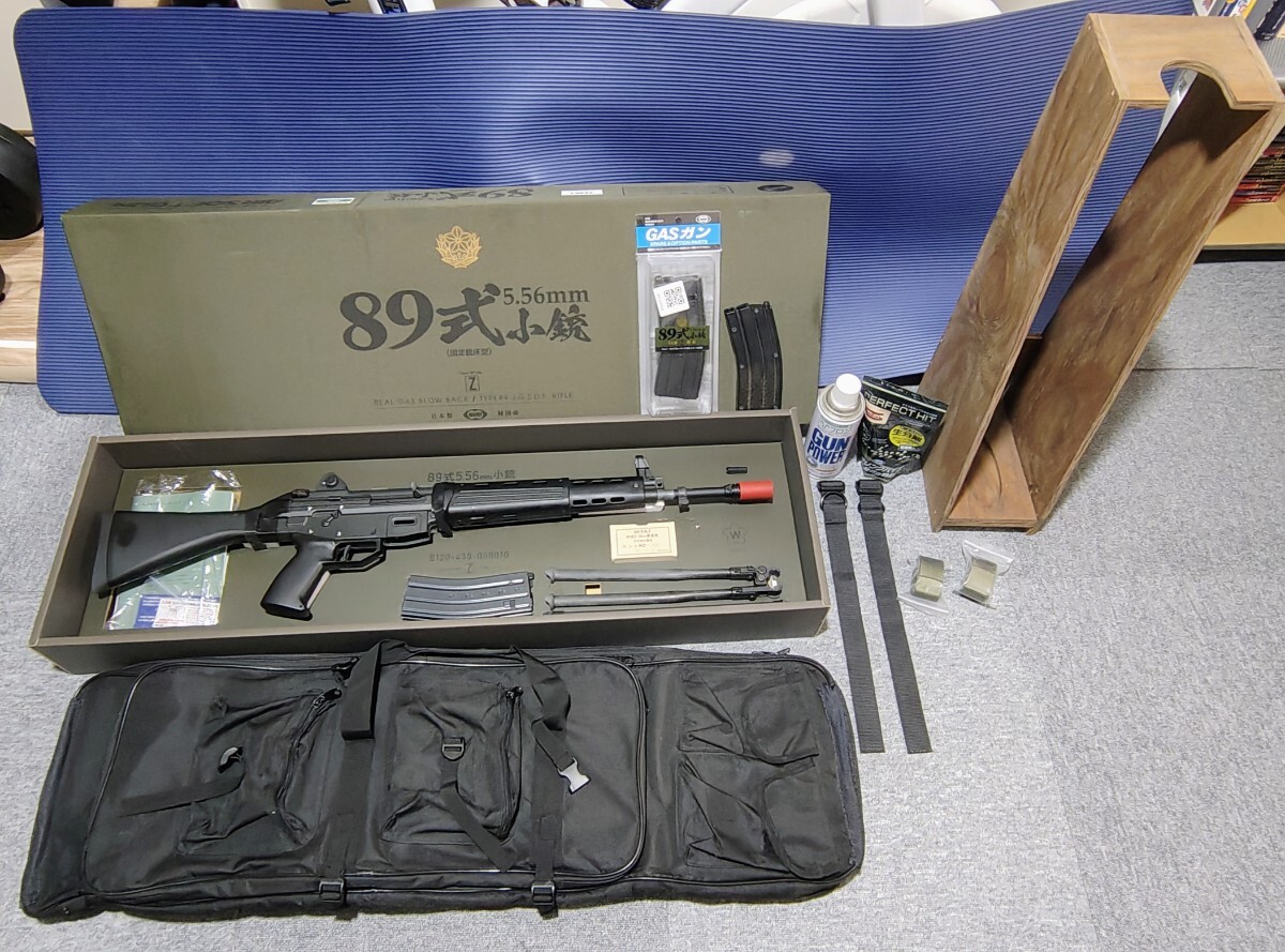 レプリカ陸上自衛隊　小銃手装具セット 陸上（海上）自衛隊89式小銃 官品