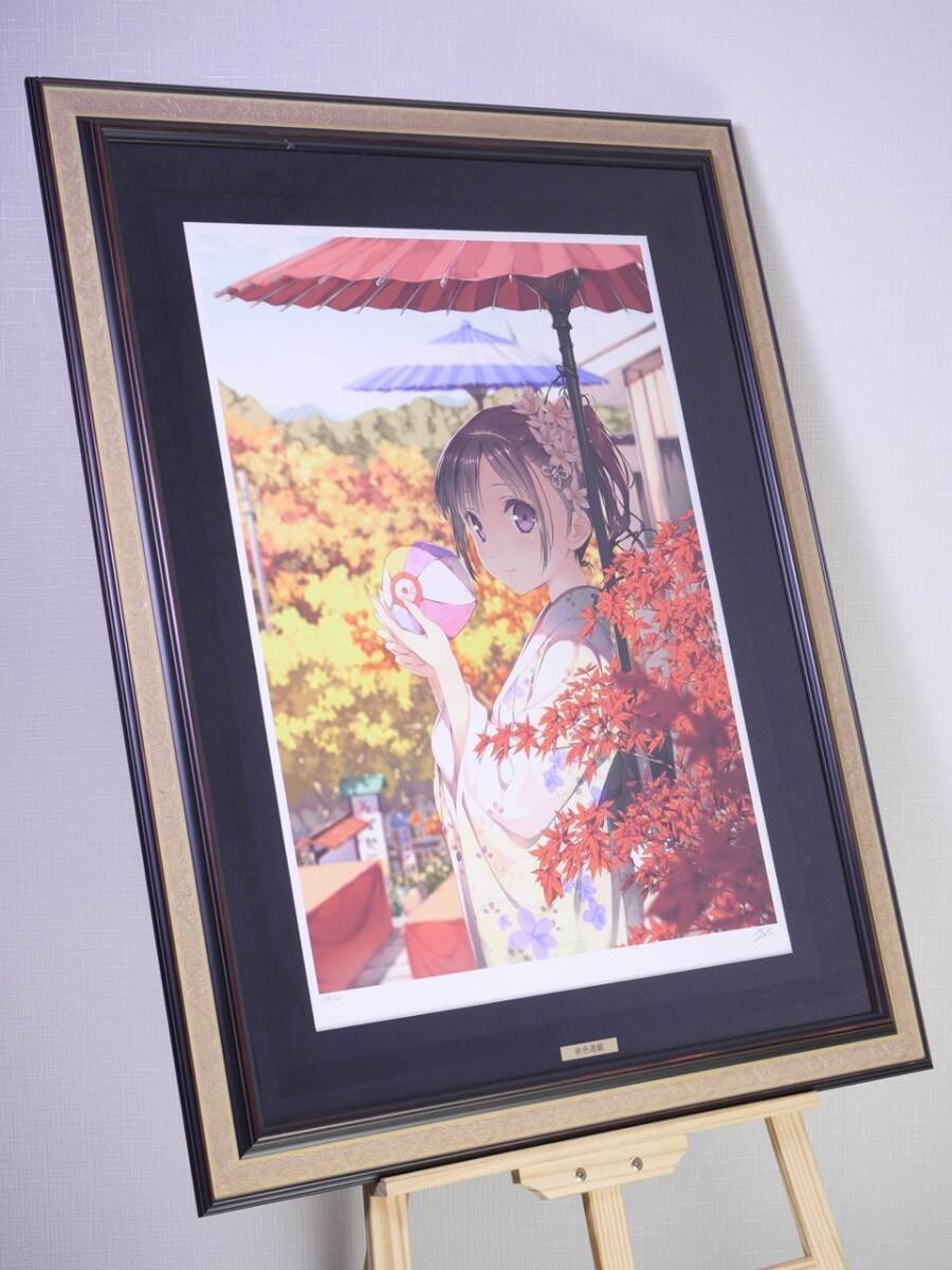 新品】絵師100人展10 ミニ複製色紙 Hiten Kei (前売り券先着購入特典