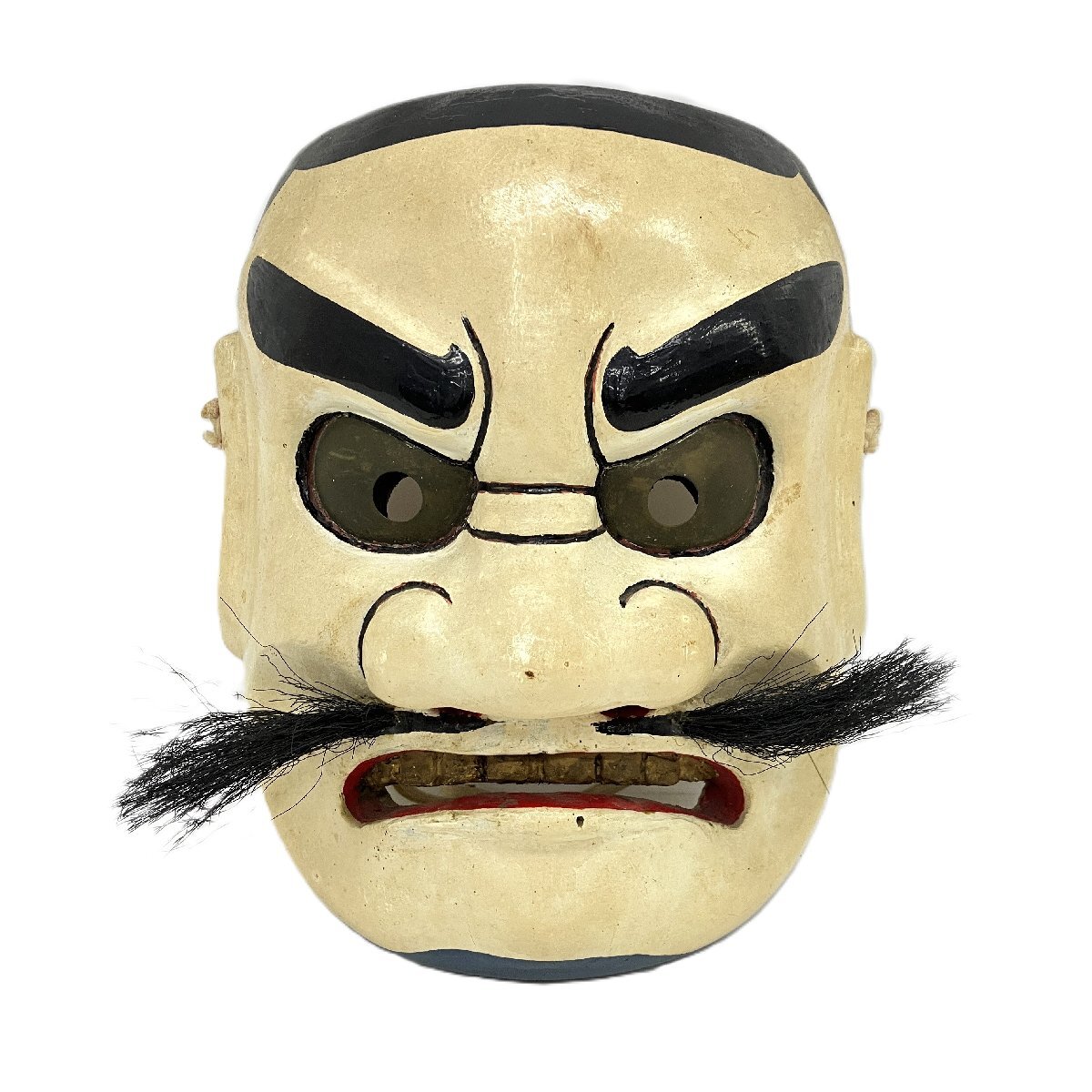 素戔嗚尊 (須佐之男命)スサノオ 木彫り面 神楽面 能面 縁起物 商売繁盛