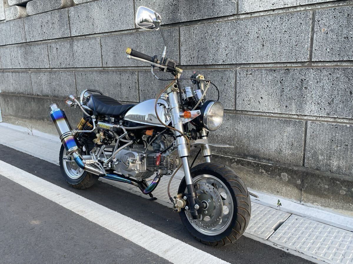 大阪】カブ セル付 4速 カスタム ボアアップ 88cc エイプ 足回り 即乗