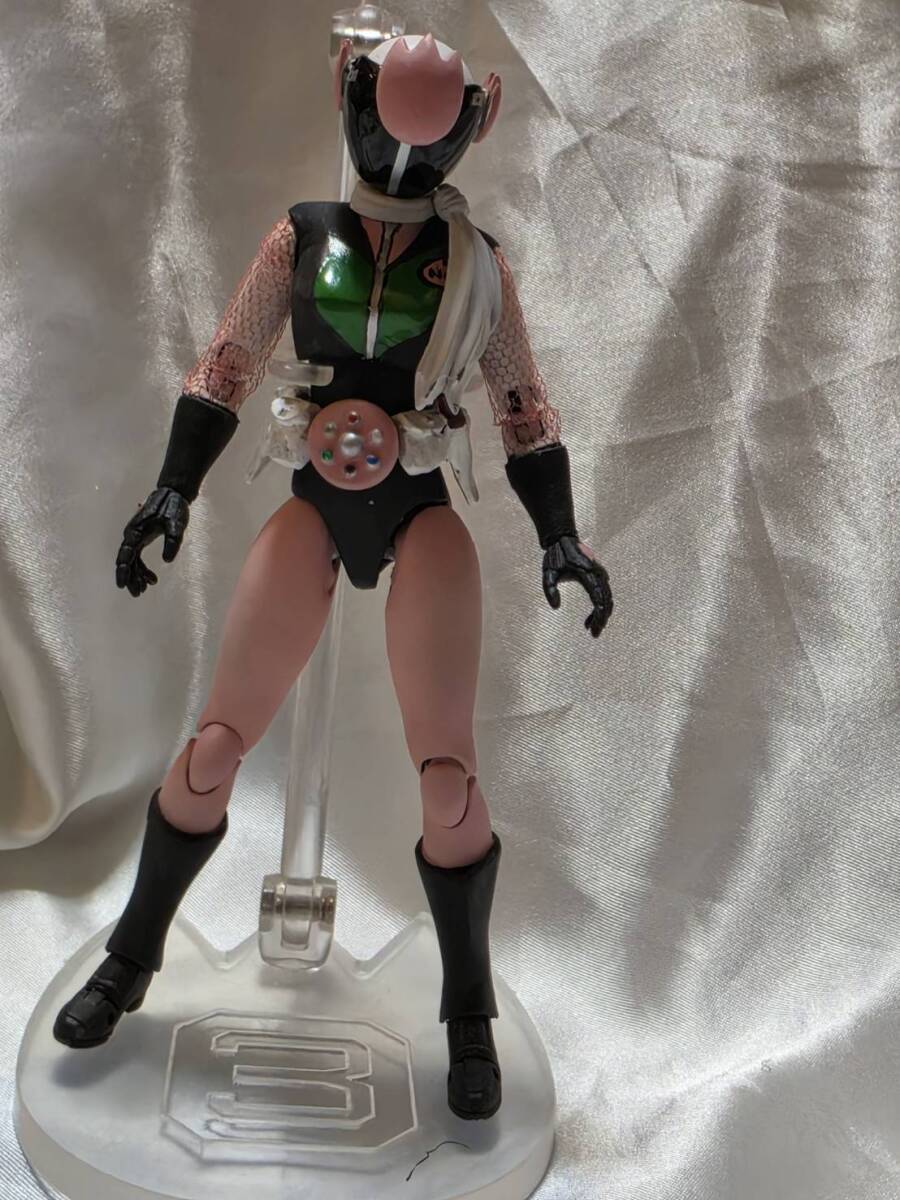 中古】バンダイ製 ソフビ 花忍キャプター3◇『忍者キャプター』放映