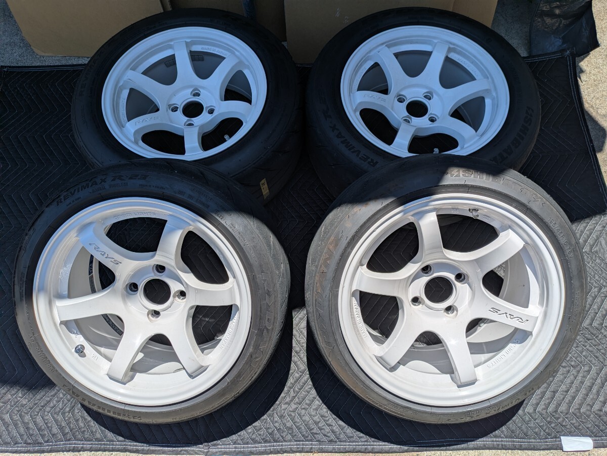 ○RAYS レイズ グラムライツ 57G 15インチ 5J +45 PCD 100 4H ホイール 