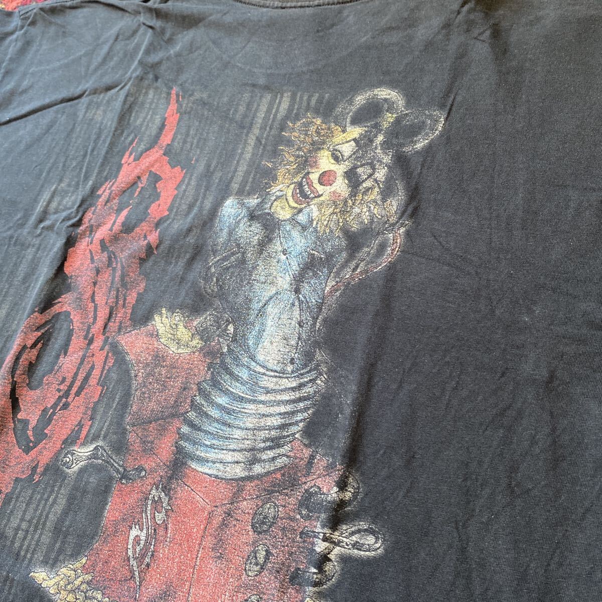☆バンドTシャツSlipknotスリップノット両面プリント黒SHOOTタグ2008年