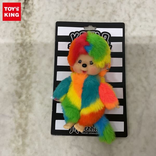 ぬいぐるみ】レア セキグチ レインボー モンチッチ うさぎのチムたん