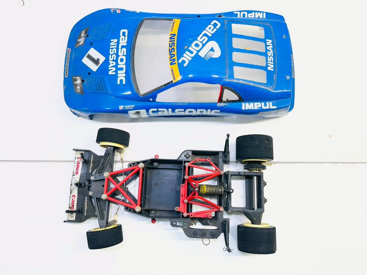 新品】☆未組立て 絶版 タミヤ ポルシェ カレラ GT 1/10 電動RC 4WD