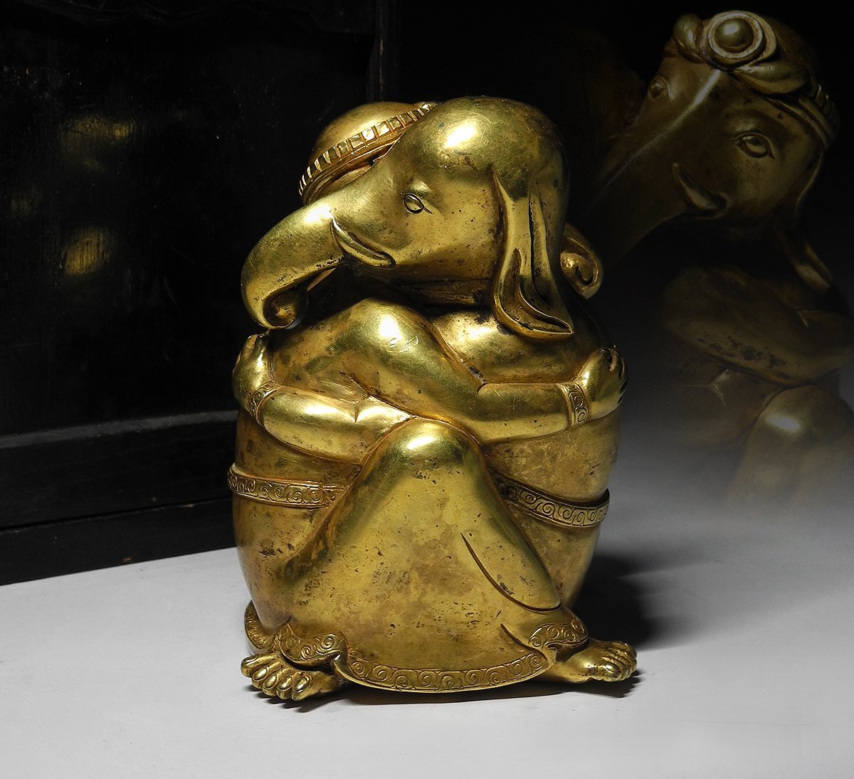 B293 時代物 聖天厨子 高さ52cm 歓喜天 *祈祷*密教*仏像の落札情報