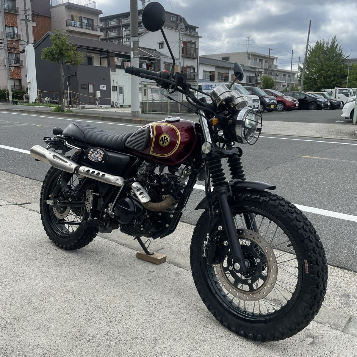 新品】トライアンフ 純正 Scrambler1200XC/1200XE LEDフォグランプ 