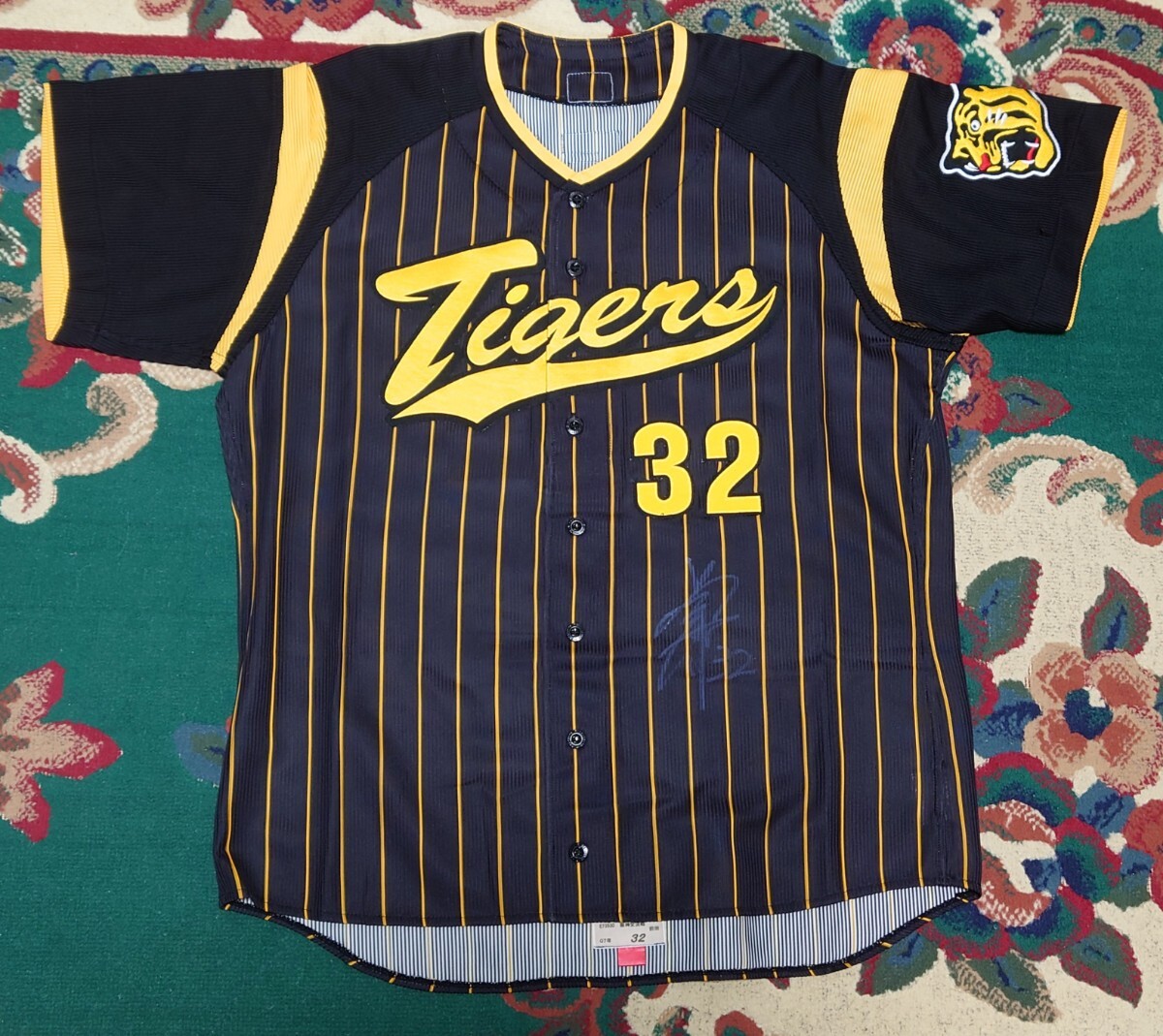 新品】2002年度 阪神タイガース 星野仙一 ビジターユニフォーム LL