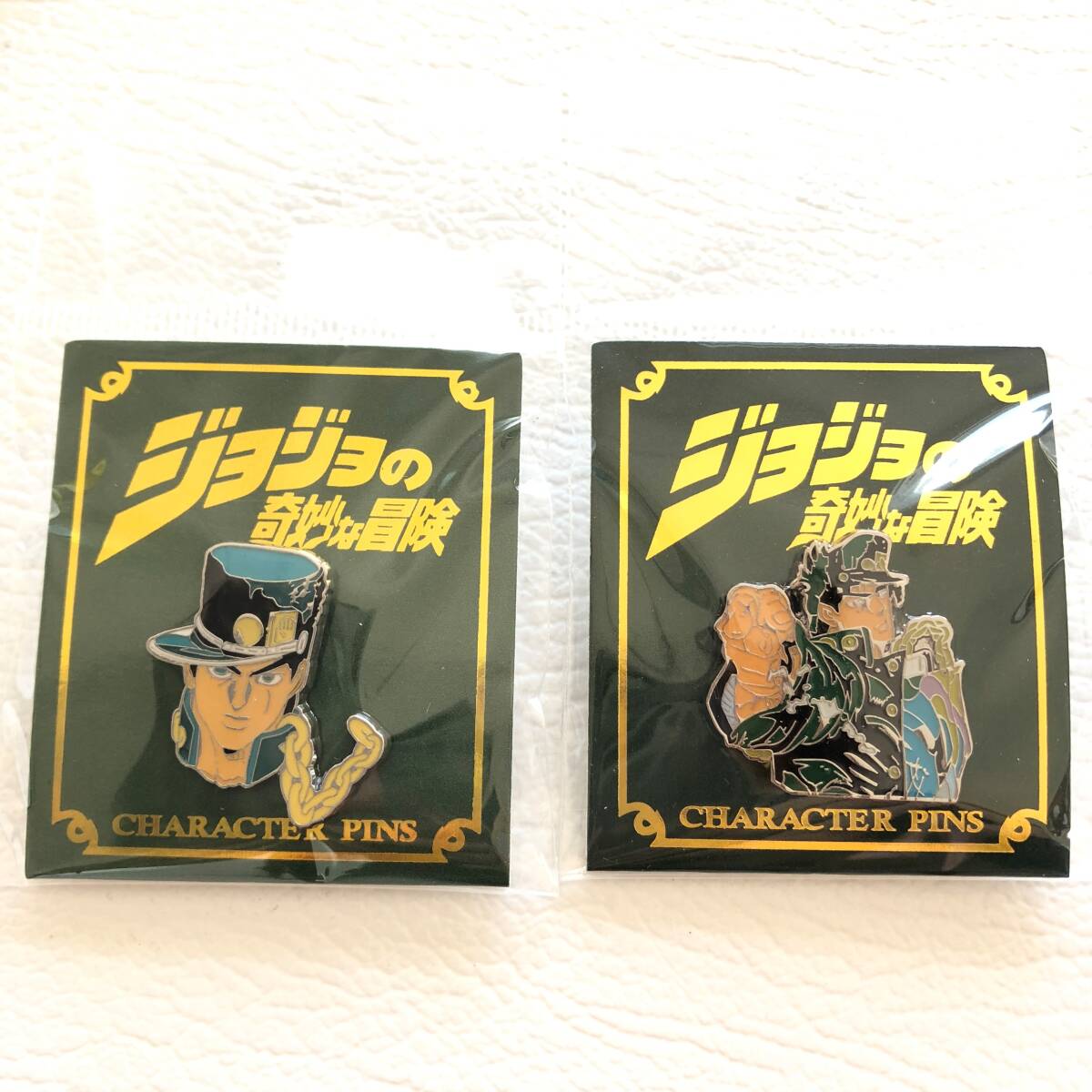 新品】ジョジョの奇妙な冒険 第4部 ピンズ バッジ 東方仗助 × マーク