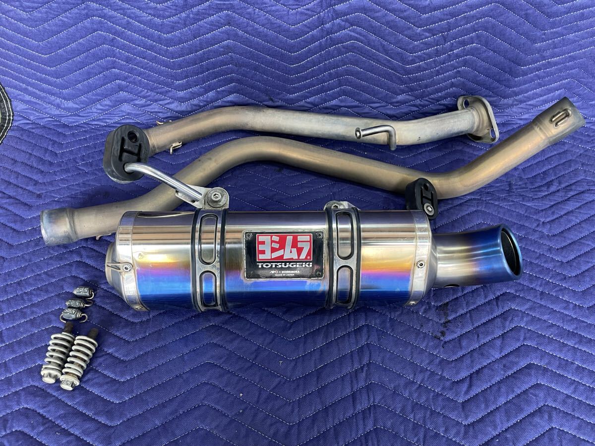 ファイアースペック】ヨシムラ製トライオーバル、チタン（アドレスV125