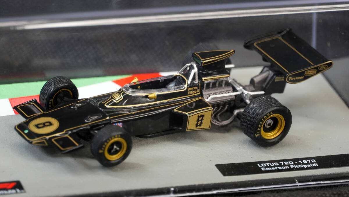 1/43 キット ロータス 72D (Lotus 72D) JPS #8 1972 イギリスGP
