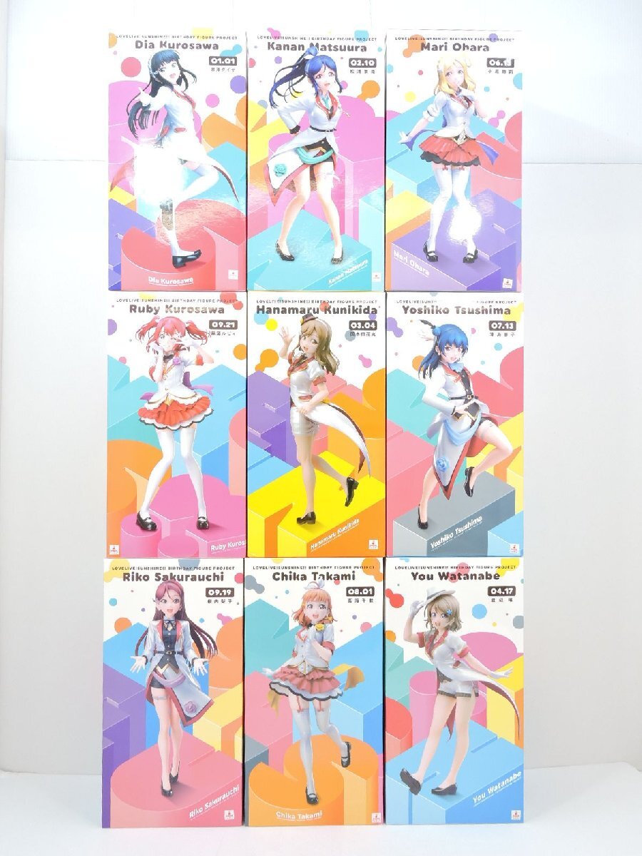 ○ラブライブ！ Birthday Figure Project μ's 全9種セット フィギュア