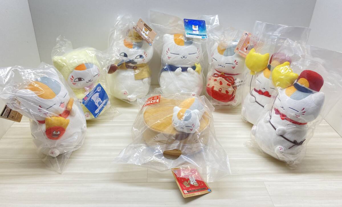 新品】新品 夏目友人帳 ニャンコ先生 ウリ坊着ぐるみぬいぐるみ 全4種