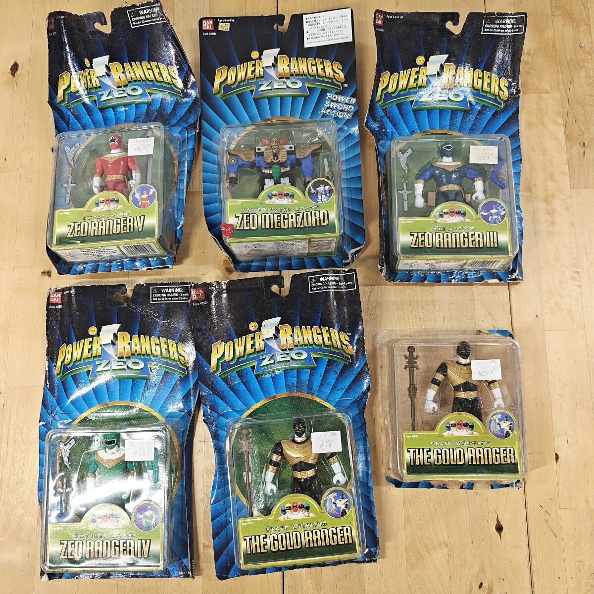新品】フィギュア 「POWER RANGERS ZEO」 パワーレンジャー・ジオ(オー
