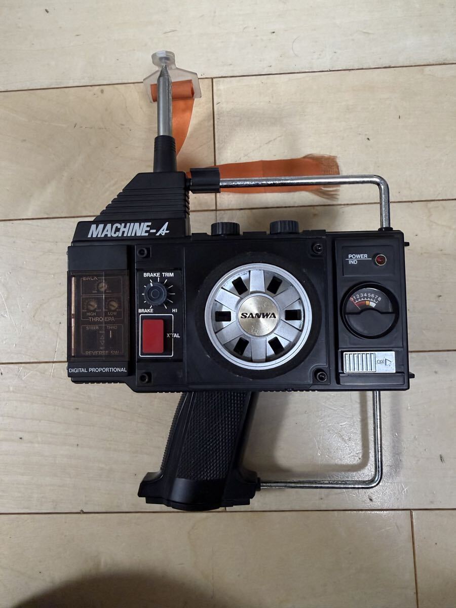 【貴重品】SANWA　MACHINE-A（サンワ　マシーンエース）　プロポ SANWA サンワ マシーンA MACHINE-A マシーンエース プロポ RC ラジコン