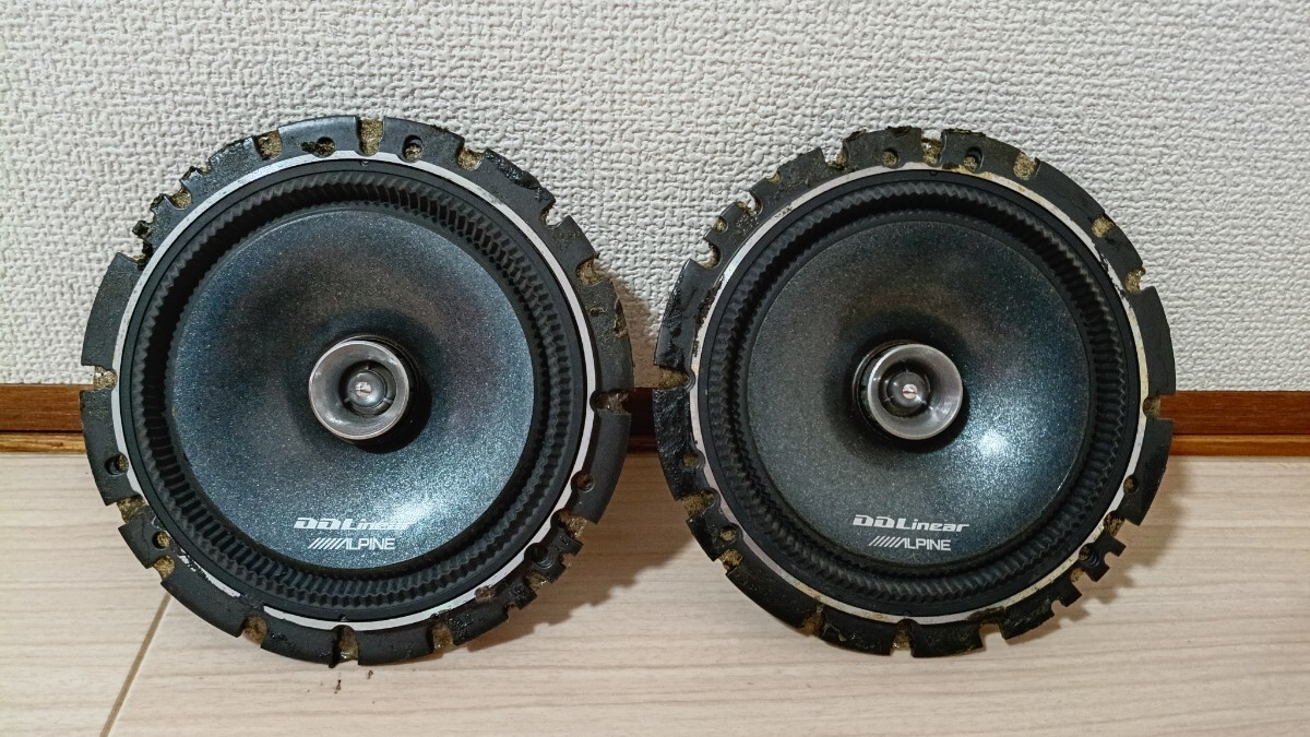 中古】アルパイン ALPINE ツイーター 17cm コアキシャル 2ウェイ