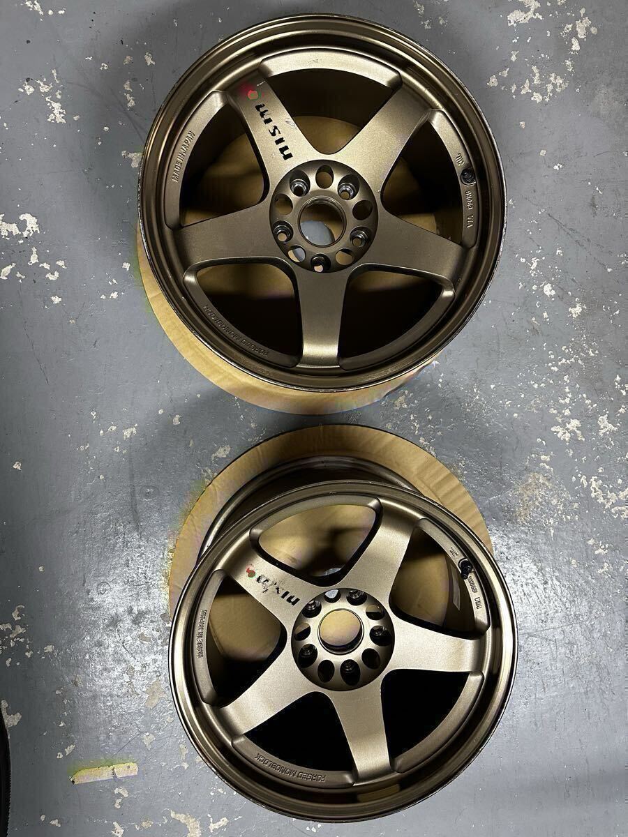 中古ホイール4本セット♪ RAYS nismo MM8 15インチ6.0J+50 4H-100 ハブ