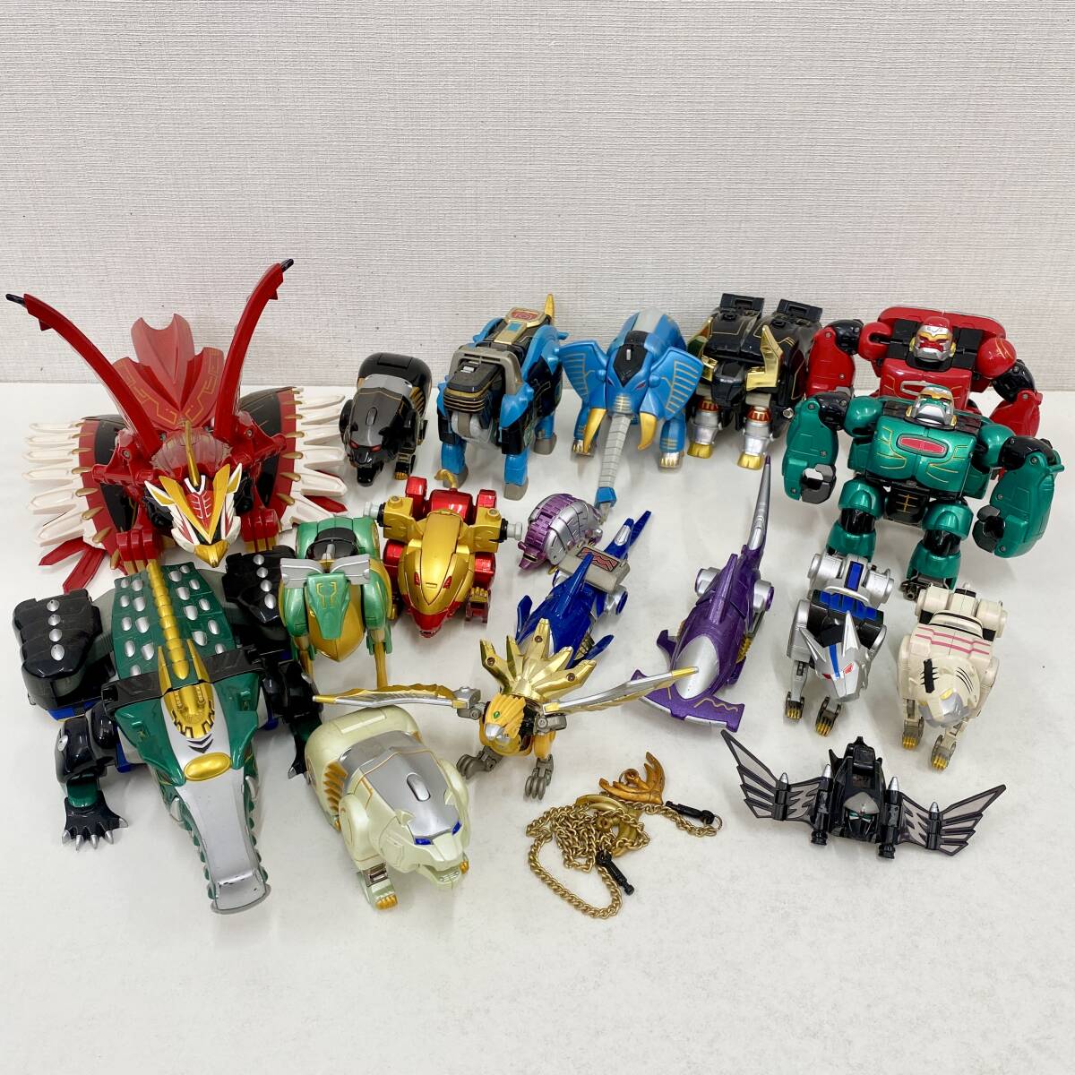 新品】百獣戦隊ガオレンジャー 百獣合体DXガオイカロス セット箱 未