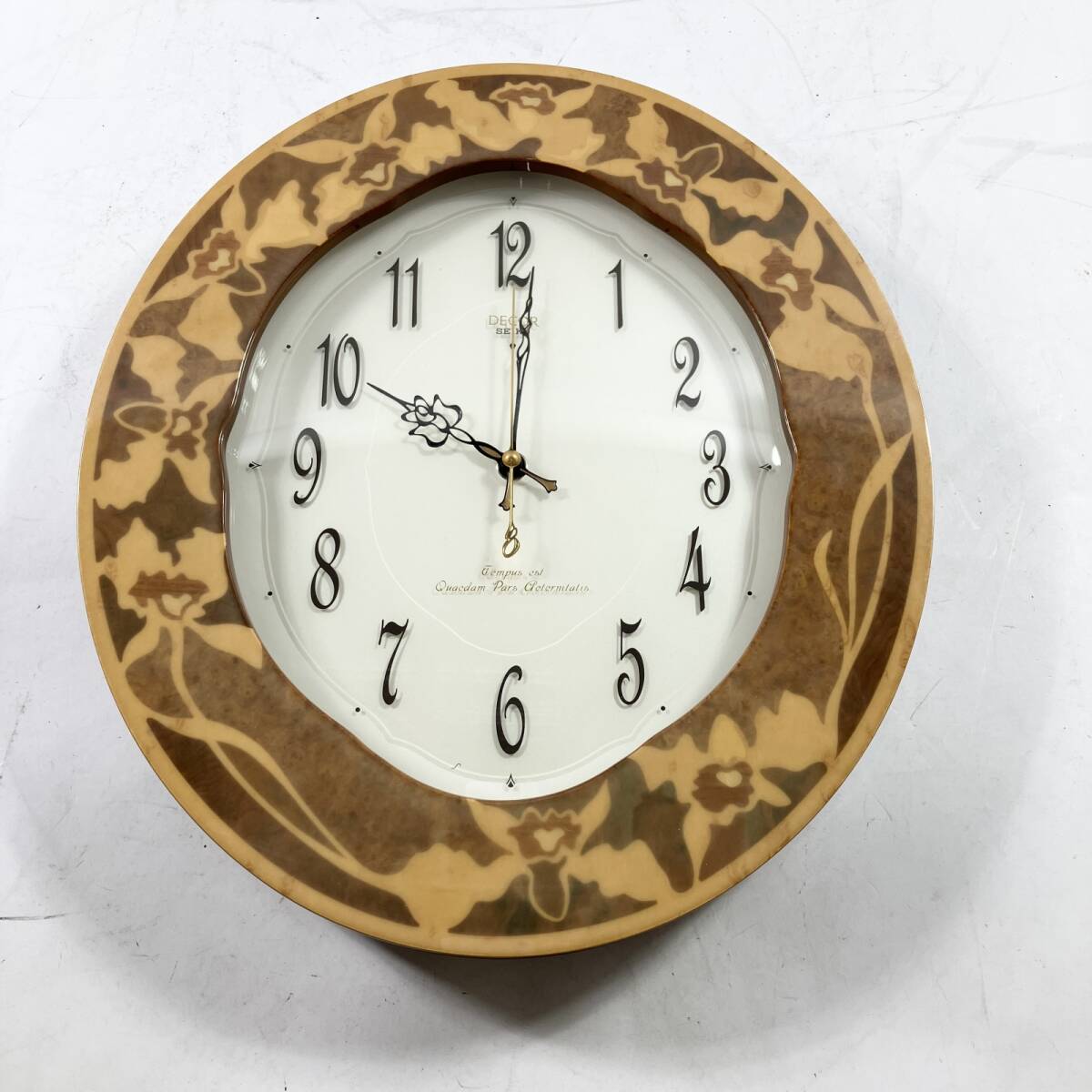 SEIKO DECOR セイコー デコール 電波掛け時計 AS880B 振り子 中古】セイコー 高級振り子メロディ掛け時計 DECOR デコール AS880Bの