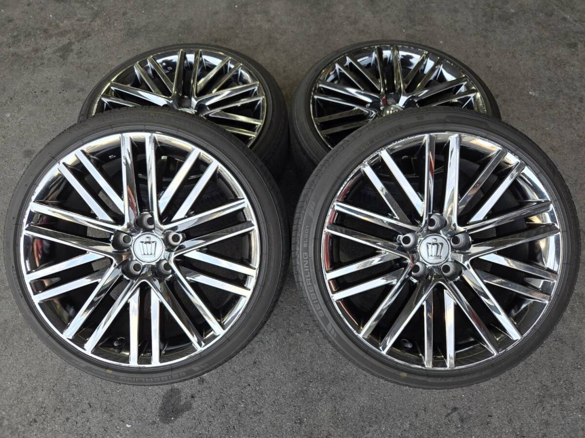 美品 TOYOTA プリウスα G's 純正 専用アルミホイール ダーク