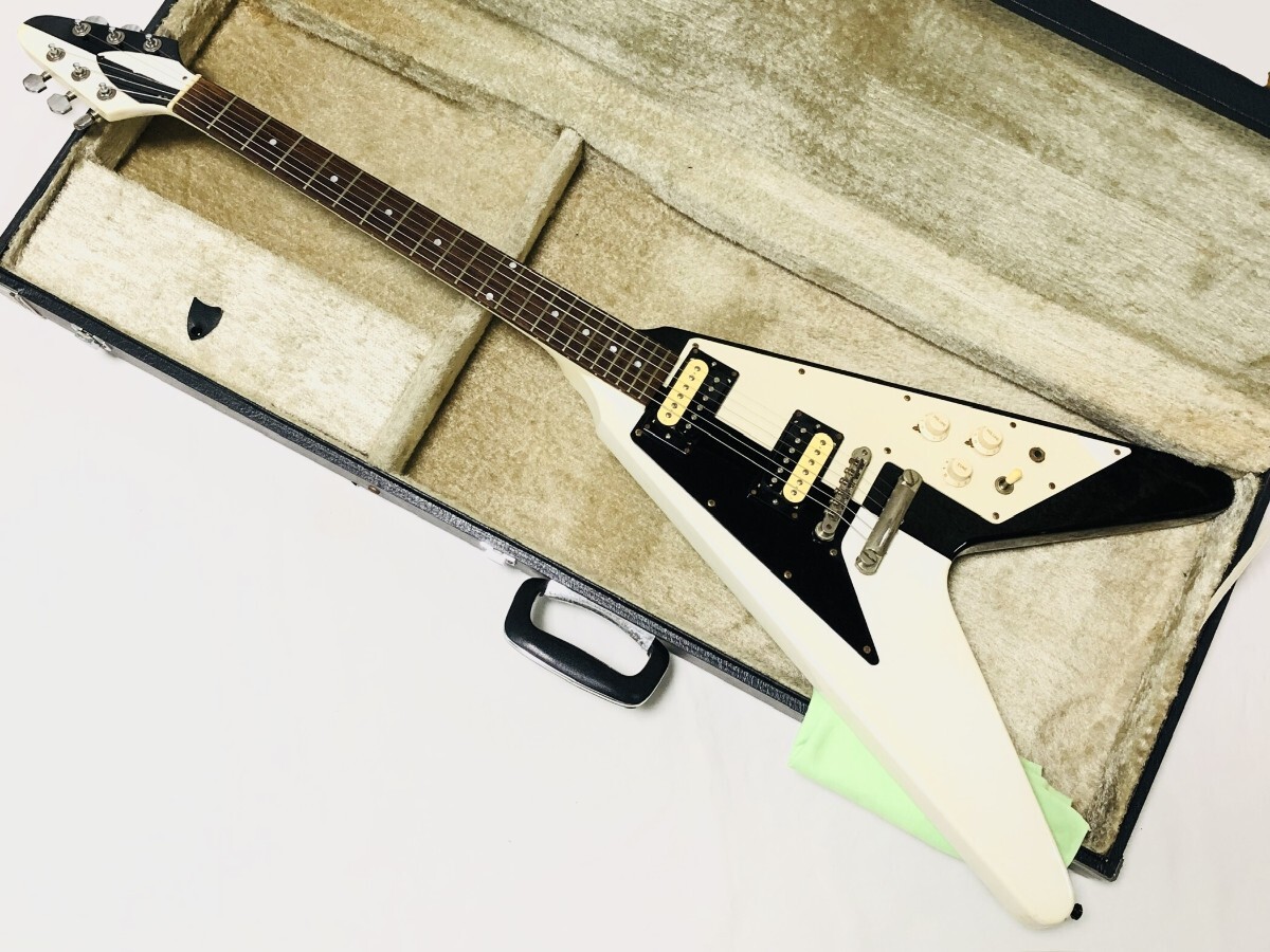 中古】FERNANDES FV-80K フライングV 黒夢 臣モデルの落札情報詳細